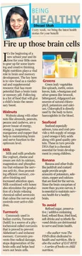 Dhvani Shah in a newspaper health column